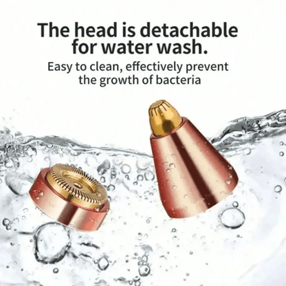 2 In 1 Rechargeable Flawless Eyebrow & Hair Remover - zartek.store