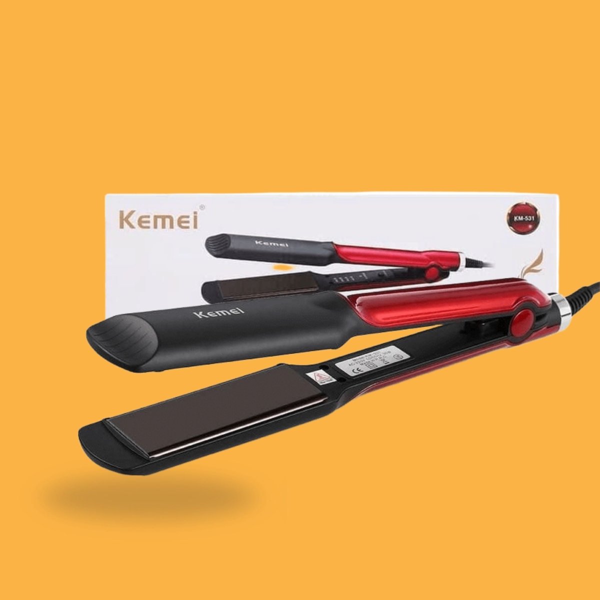 Kemei KM - 531 Hair Straightener - zartek.store