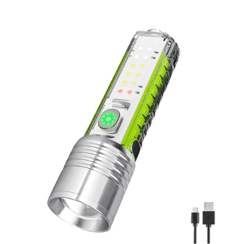 Multifunctional Zoom Flashlight With Currency Checker - zartek.store