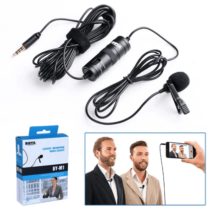 Original Boya BY M1 Collar Microphone - zartek.store