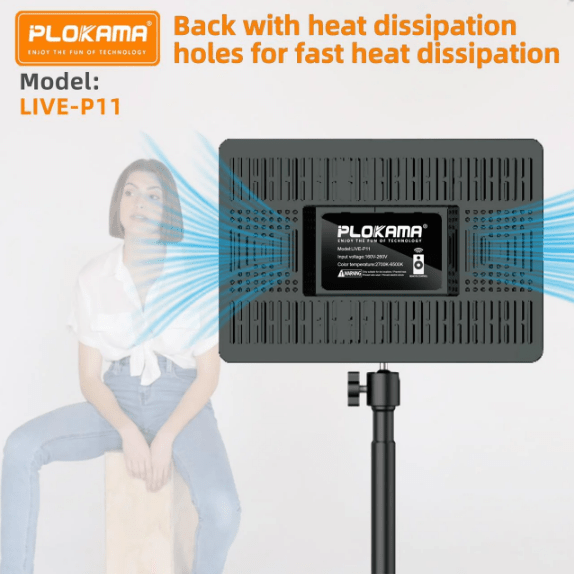 PLOKAMA P - 19 LED Fill Light + 7ft Stand - zartek.store