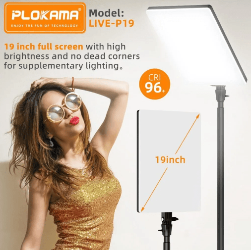PLOKAMA P - 19 LED Fill Light + 7ft Stand - zartek.store