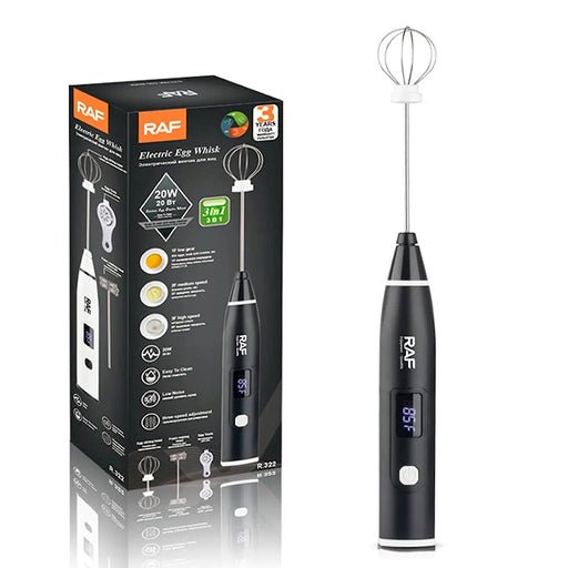 RAF Rechargeable Coffee Beater & Egg Whisker R.322 - zartek.store