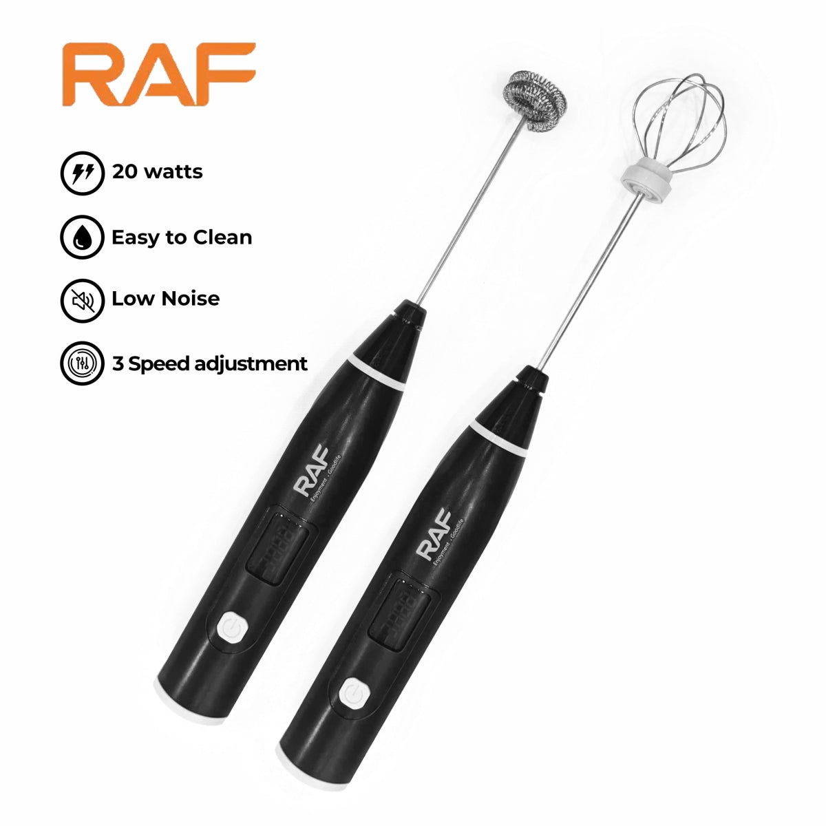 RAF Rechargeable Coffee Beater & Egg Whisker R.322 - zartek.store