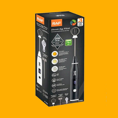 RAF Rechargeable Coffee Beater & Egg Whisker R.322 - zartek.store