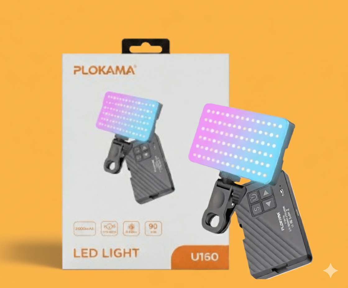 RMG U160 Pro RGB LED Video Light - zartek.store