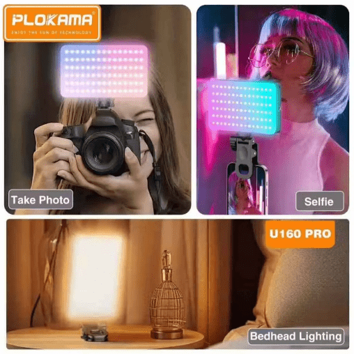 RMG U160 Pro RGB LED Video Light - zartek.store