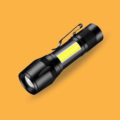 Zoomable Metal COB Flash Light - zartek.store